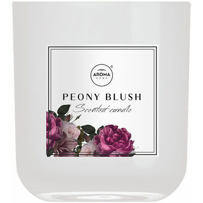 Aromātiskā svece Perfume Candle peonijas sārtums, 150g