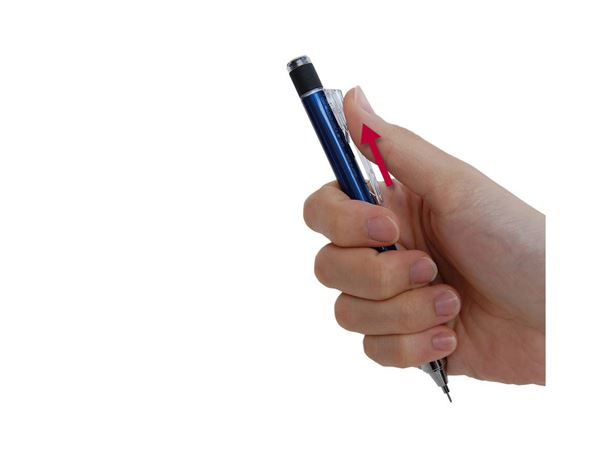 Mehāniskais zīmulis TOMBOW GRAPH 0.5mm, zils/balts