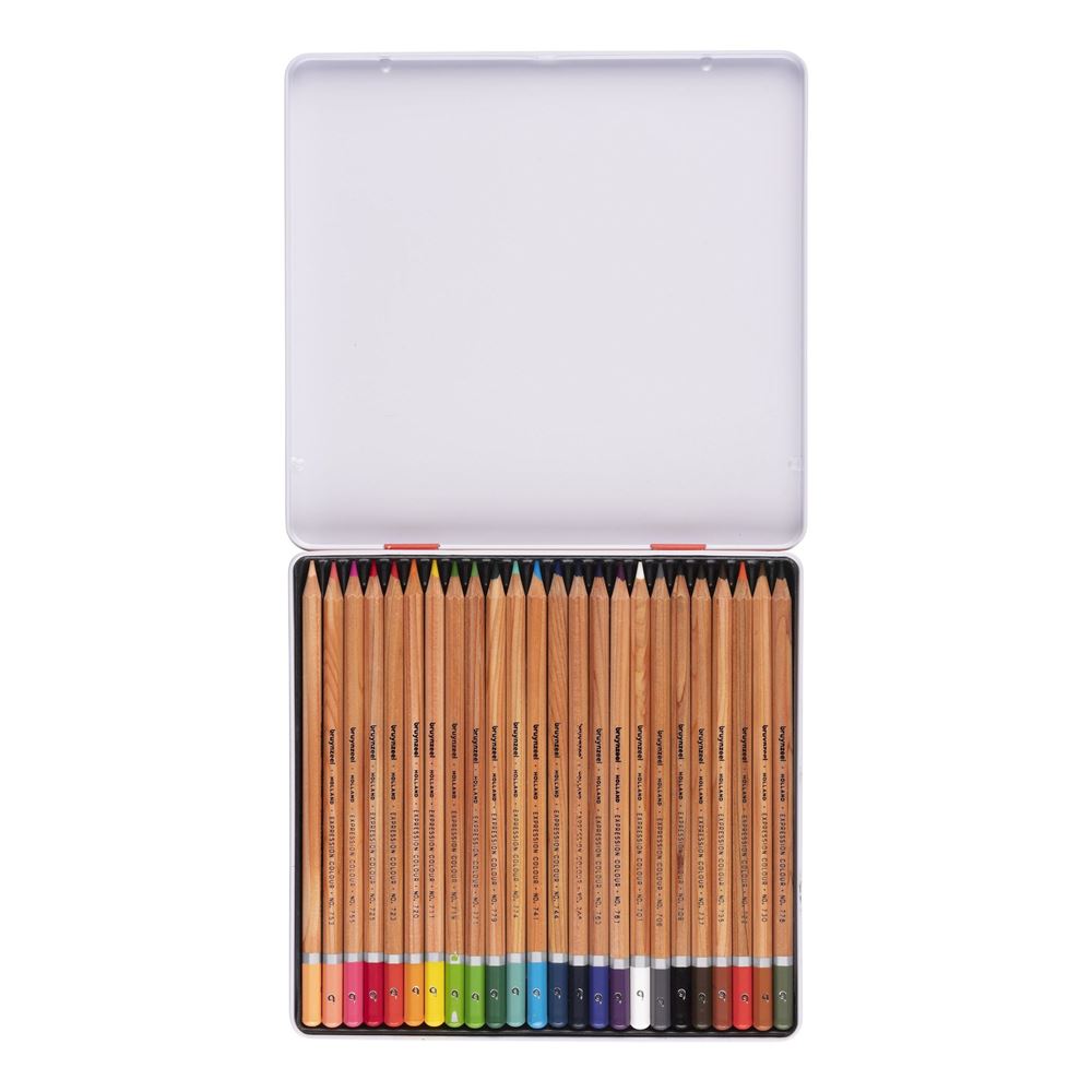 Krāsu zīmuļi BRUYNZEEL EXPRESSION Colour, 24 krāsas