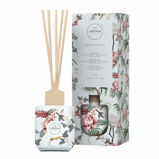 WILD Exotic Flowers - aroma home ar kociņiem, 100ml