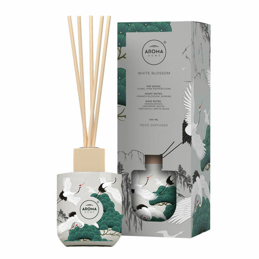 WILD White Blossom - aroma home ar kociņiem, 100ml