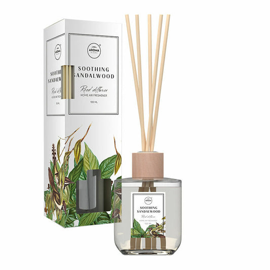 Sooting Sandalwood  - aroma home ar kociņiem, 100ml