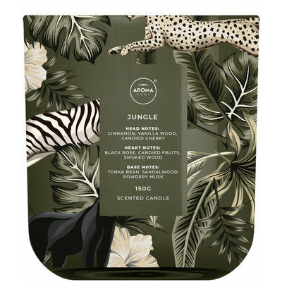 Aromātiskā svece WILD džungļi 150g