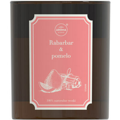 Aromātiskā svece HERBARIUM rabarbers/pomelo, 160gr